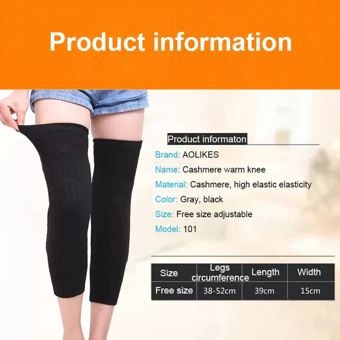 2 Pcs Cashmere Wool Warm Kneecap, Knee Protector For Men, Women
