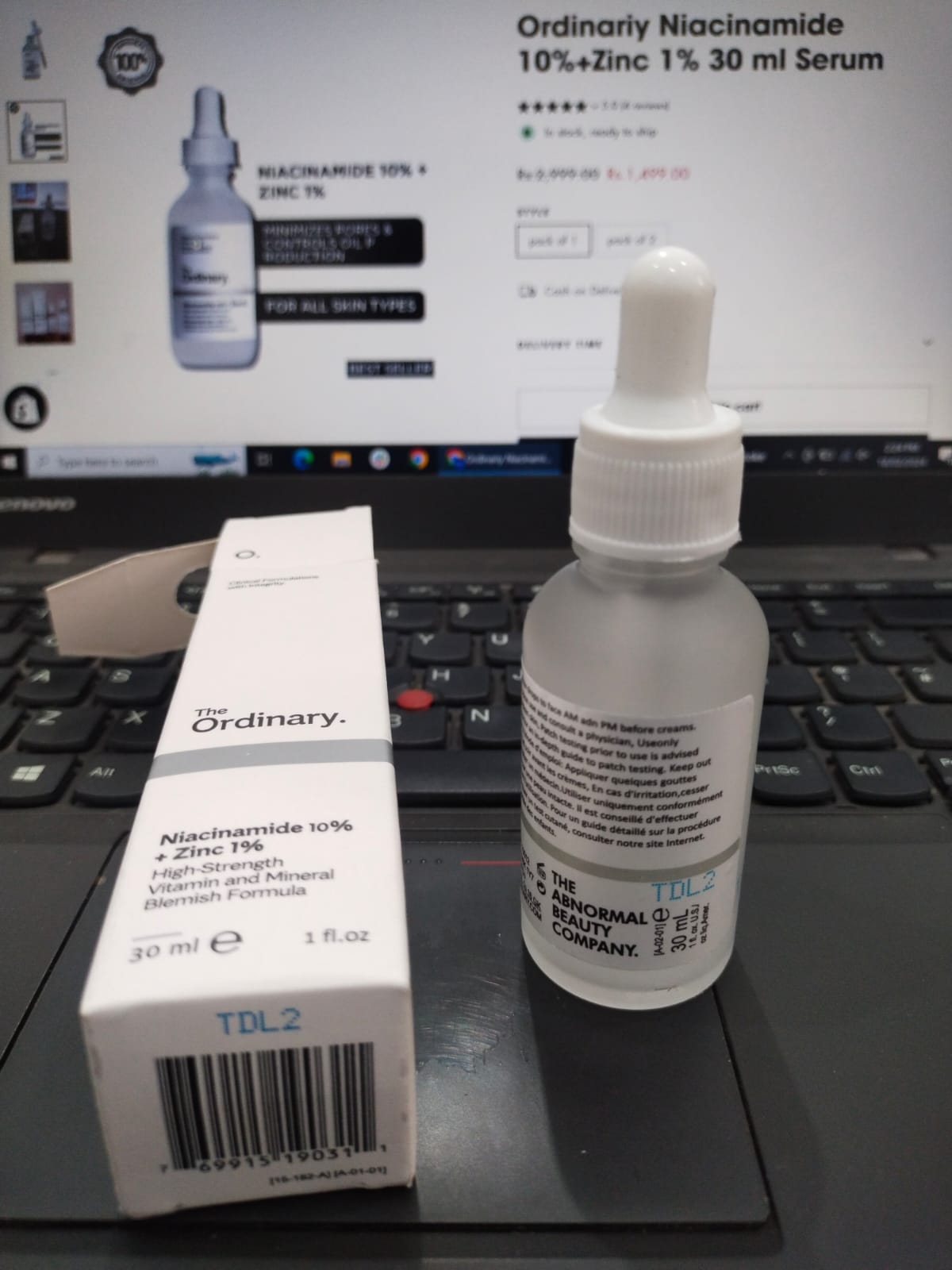 Niacinamide 10% + Zinc 1%