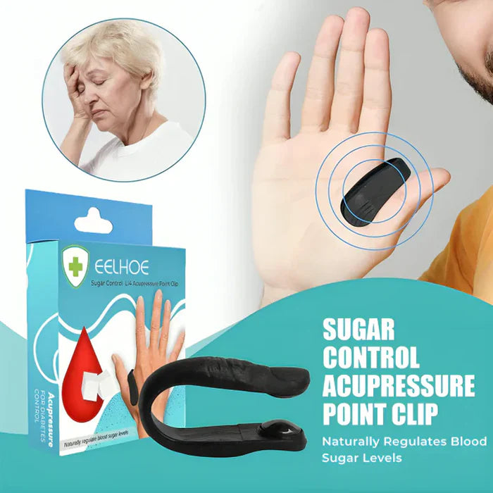 Sugar Control LI4 Acupressure Point Clip (Magnetic)