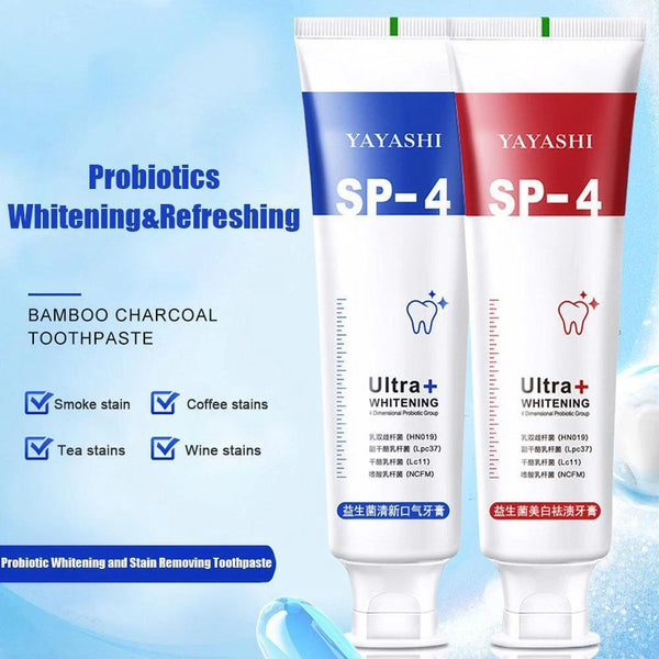 Yayashi SP-4 Ultra + Whitening Probiotic Toothpaste - 120g